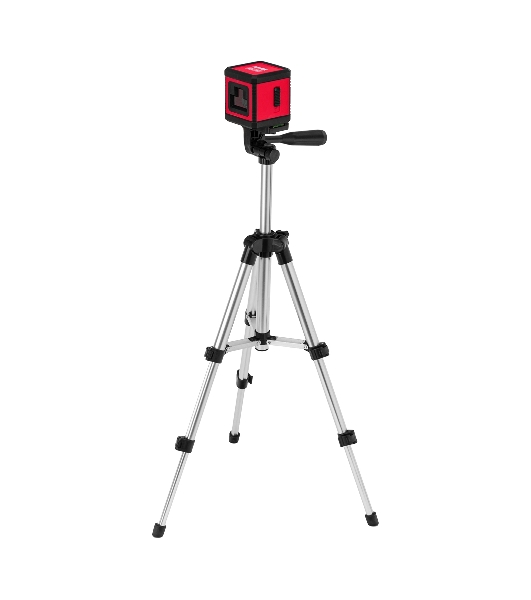 Лазерный уровень MTX XQB RED Pro SET, 10 м, красный луч, батарейки, штатив