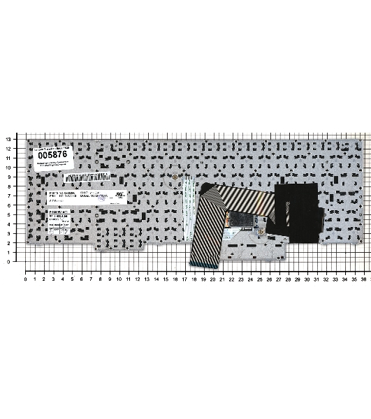 Клавиатура для ноутбука Lenovo ThinkPad Edge E530 E535 E530c черная
