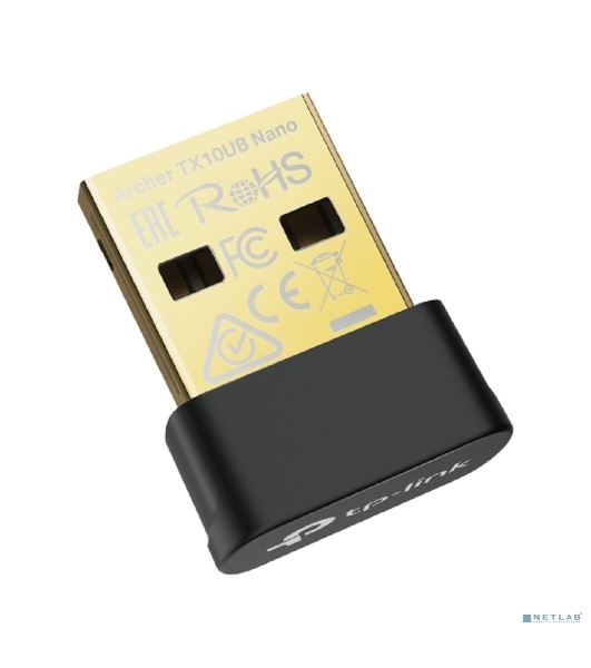 Двухдиапазонный беспроводной нано-USB-адаптер с поддержкой Bluetooth TP-Link Archer TX10UB Nano