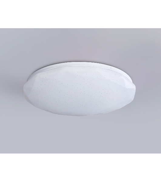 Светодиодный светильник RGB Ambrella light FZ417 WH белый IP20 46W 3000K-6500K+RGB D380*60 (ПДУ ИК)