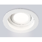 Встраиваемый поворотный точечный светильник Ambrella light TN102755 WH белый IP20 GU5.3 D98*32, фото7