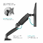 Кронштейн ONKRON G160 для монитора 13'-32' настольный, черный, фото14