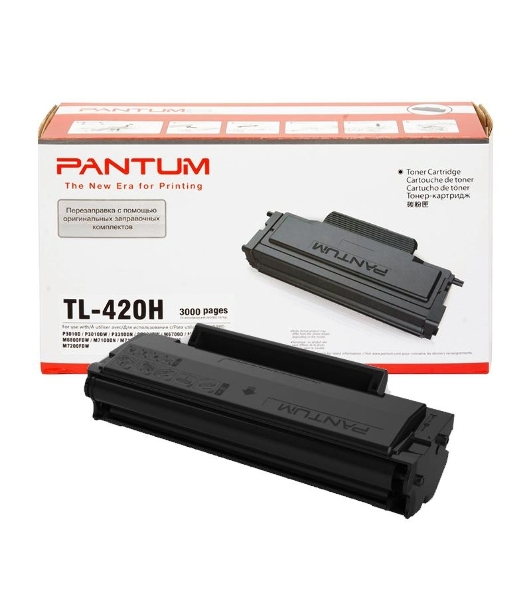 Картридж лазерный Pantum TL-420H/HP черный для P3010D, P3010DW, P3300DN, P3300DW, M6700D, M6700DW, M7100DN, M7100DW, M6800FDW, M7200FD, M7200FDN, M7200FDW 3000 стр.