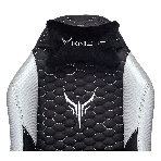 Кресло Knight Neon черный/серебряный, экокожа, 120 кг, механизм качания, фото20