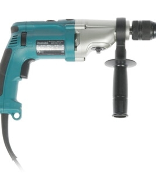 Дрель-шуруповерт Makita HP2071F, 1010 Вт, 28 Нм, щеточный, ударный