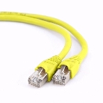 Патч-корд FTP Cablexpert cat.6, 10м, литой, многожильный, желтый, фото4