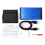 Внешний корпус 2.5' Gembird EE2-U3S-2-B, синий, USB 3.0, SATA, металл, фото3
