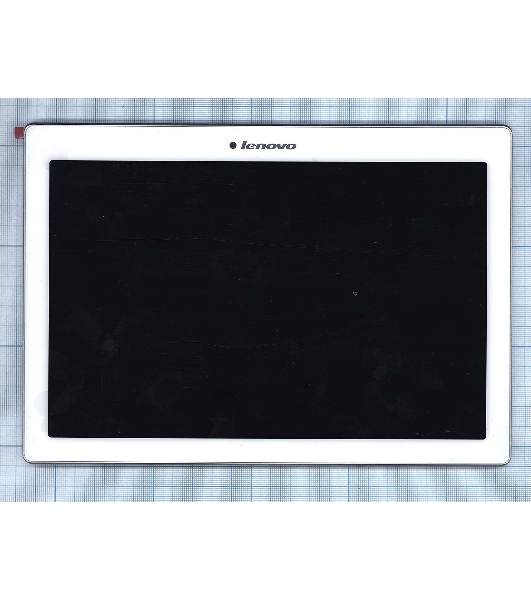 Модуль (матрица + тачскрин) для Lenovo Tab 2 A10-70 белый с рамкой
