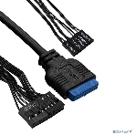 Компьютерный корпус Miditower ExeGate CP-606U-AB600 (ATX, AB600 с вент. 8см, 1хUSB/1хUSB 3.0, аудио), фото4