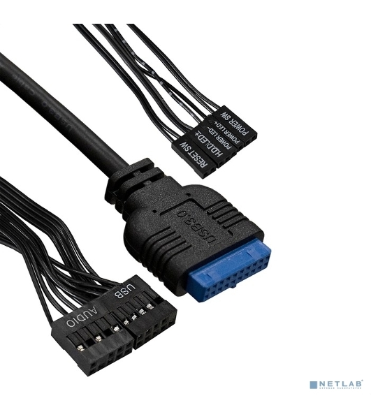 Компьютерный корпус Miditower ExeGate CP-606U-AB600 (ATX, AB600 с вент. 8см, 1хUSB/1хUSB 3.0, аудио)