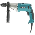 Дрель-шуруповерт Makita HP2071F, 1010 Вт, 28 Нм, щеточный, ударный, фото5