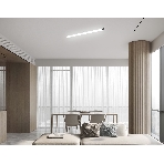 Трековый светильник GL2380 BK черный IP20 30W 3CCT 3000-6400K 48V 900*25*73, фото6