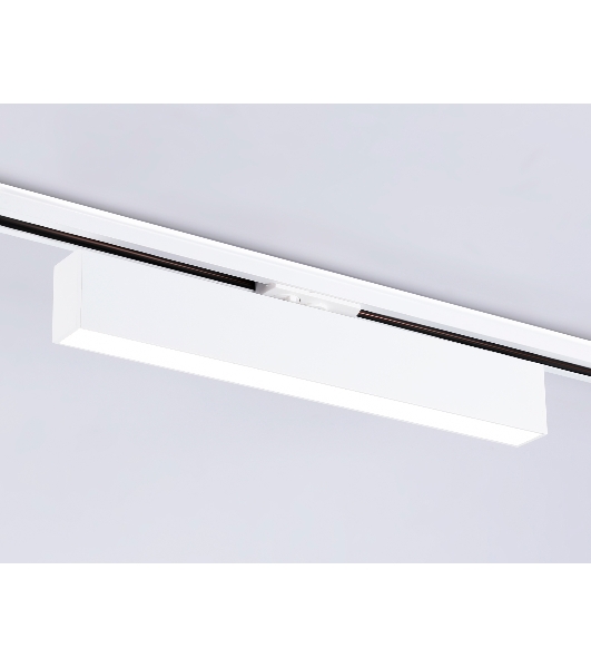 Трековый однофазный светильник Ambrella light GL6772 WH белый LED 24W 4200K 600*22*48