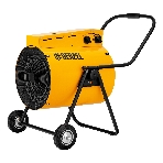 Тепловая пушка Denzel SFH-15000, 400 В, желтый, 120/9000/15000 Вт, 150 м2, термостат, фото17