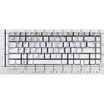 Клавиатура для ноутбука HP Pavilion DV4-1000 серебристая, фото2