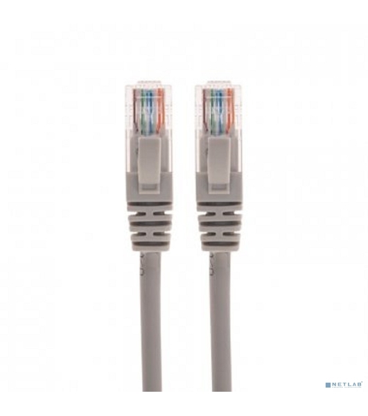 Патч-корд U/UTP Rexant cat.6, RJ45-RJ45, неэкранированный, 26AWG, LSZH, серый, 5 м