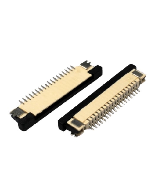 Разъем FPC Half Coverage Bottom Contact 0.8K-BX-20PWB 20 pin высота 2мм шаг 0,8мм