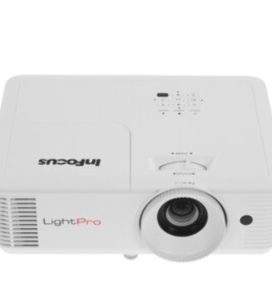 Проектор InFocus IN0028SL DLP, 4000 lm, FullHD, 30 000:1, 1.471.62:1, 2xHDMI 1.4, VGA in/out, S-Video, 3.5мм in/out, USB-A, RS-232, лампа 15 000ч.(ECO mode), 10W, 27дБ, 2,6 кг, БЕЛЫЙ