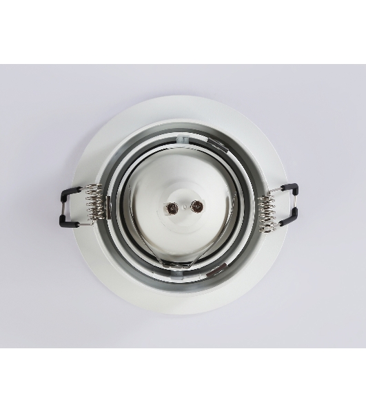Встраиваемый поворотный точечный светильник Ambrella light TN102755 WH белый IP20 GU5.3 D98*32