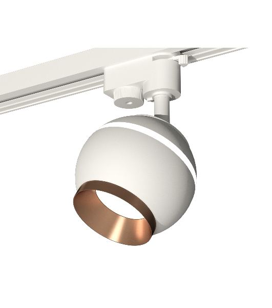Светильник Ambrella light XT1101024 SWH/PPG белый песок/золото розовое полированное GU5.3 LED 3W 4200K (A2520, C1101, N7035)