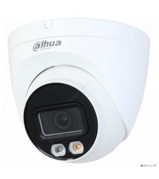 Видеокамера уличная купольная Dahua DH-IPC-HDW2249TP-S-IL-0280B 2Мп 1/2.7” CMOS объектив 2.8мм