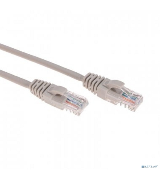 Патч-корд U/UTP Rexant cat.6, RJ45-RJ45, неэкранированный, 26AWG, LSZH, серый, 5 м