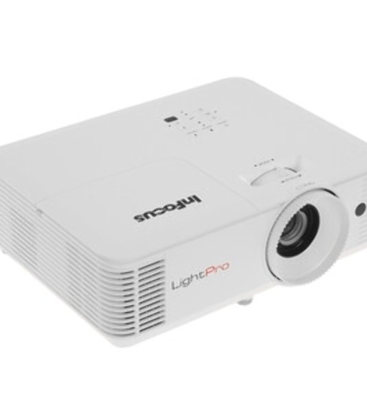 Проектор InFocus IN0028SL DLP, 4000 lm, FullHD, 30 000:1, 1.471.62:1, 2xHDMI 1.4, VGA in/out, S-Video, 3.5мм in/out, USB-A, RS-232, лампа 15 000ч.(ECO mode), 10W, 27дБ, 2,6 кг, БЕЛЫЙ
