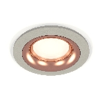 Комплект встраиваемого светильника Ambrella light XC7623006 SGR/PPG серый песок/золото розовое полированное MR16 GU5.3 (C7623, N7015), фото3