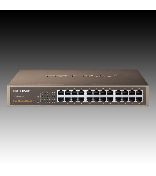 Коммутатор TP-Link SMB TL-SF1024D Коммутатор 24-port 10/100M Switch