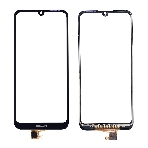 Сенсорное стекло (тачскрин) для Huawei Y6 2019, черное, фото4