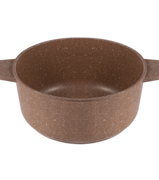 Кастрюля Maunfeld CARMEL MF22CRM01CR, 22 см, 3 л из литого алюминия со стеклянной крышкой