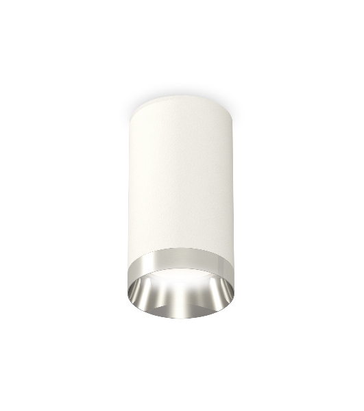 Светильник Ambrella Light XS6322022 SWH/PSL белый песок/серебро полированное MR16 GU5.3 (C6322, N6132)