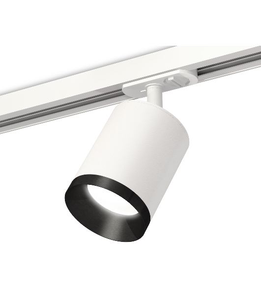 Светильник Ambrella light XT7421002 SWH/PBK белый песок/черный полированный MR16 GU5.3 (A2536, C7421, N7031)