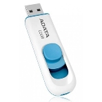 Флешка USB ADATA С008 (AC008-64G-RWE), 64Gb, USB 2.0, R/W 15/5, белый/синий, фото11