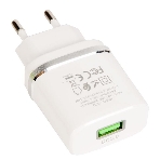 Сетевое зарядное устройство QC 3.0 HOCO HC-16262 C12Q 1 USB Выход: 5V_9V_12V, 18W белый, фото2