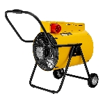 Тепловая пушка Denzel SFH-15000, 400 В, желтый, 120/9000/15000 Вт, 150 м2, термостат, фото14