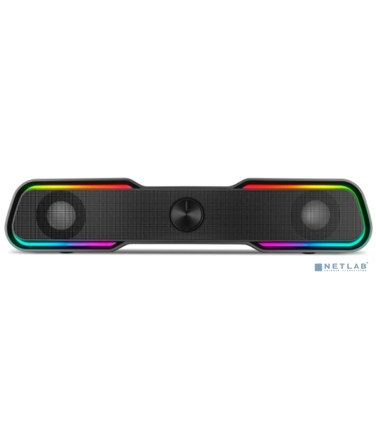 Акустическая система SVEN 450 2.0 (2x5W, Bluetooth, RGb-подсветка) черная