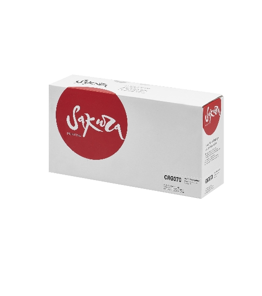 Картридж лазерный Sakura SACRG070-ECO для Canon i-SENSYS LBP243dw, LBP246dw, MF461dw, MF463dw, MF465dw, черный, 3000 к. (чип без счетчика копий)