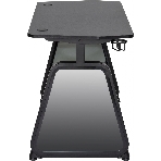 Стол игровой Cactus CS-GMD-BK-RGb столешница МДФ, черный каркас черный 136x60x75 см, фото24