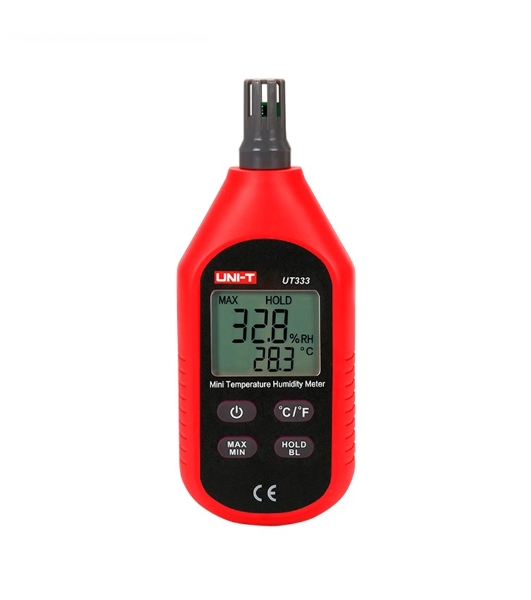 Измеритель температуры и влажности UT333, -10 ~ 60C, 0 ~ 100%