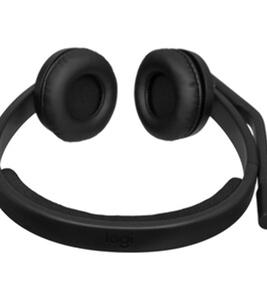 Гарнитура Logitech USB Headset H570e Stereo чёрный, проводная, USB