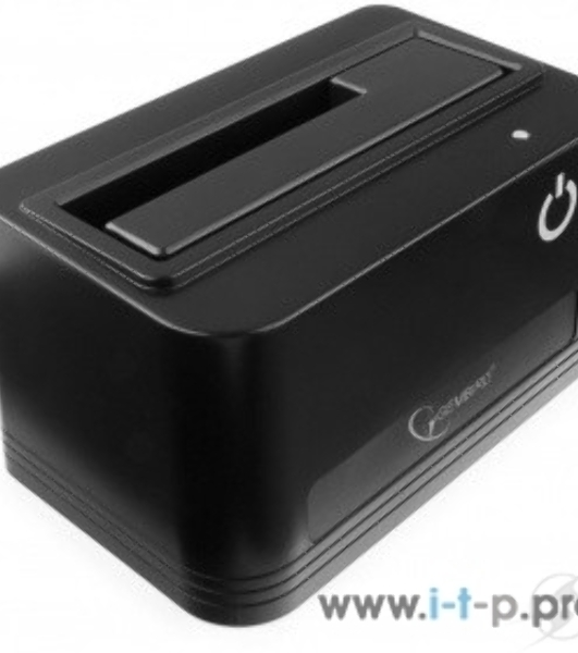 Докстанция 2.5'/3.5' Gembird HD32-U3S-4, черный, USB 3.0, SATA, HDD/SSD