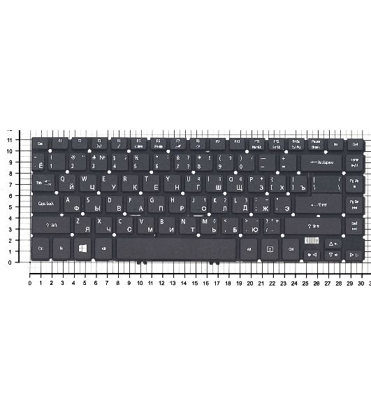 Клавиатура для ноутбука Acer Aspire V5-473G черная