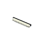 Разъем FPC Half Coverage Bottom Contact 0.8K-BX-24PWB 24 pin высота 2мм шаг 0,8мм, фото4