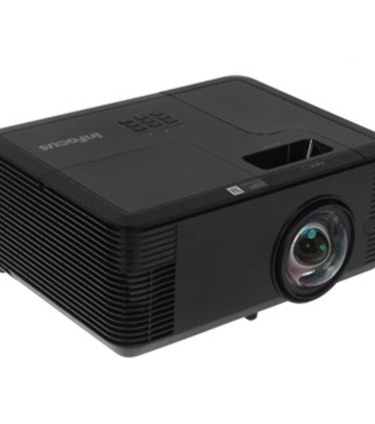 Проектор InFocus IN0046ST DLP, WXGA, 4300 lm, 30 000:1, 0.521:1, 2xHDMI 1.4, VGA in/out, Composite Video, 3.5мм in/out, USB-A, RS-232, RJ-45, лампа 15 000ч.(ECO mode), 10W, 27дБ, 2,9 кг, PJ-Link, БЕЛЫЙ