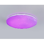 Светодиодный светильник RGB Ambrella light FZ417 WH белый IP20 46W 3000K-6500K+RGB D380*60 (ПДУ ИК), фото6