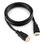 Кабель Cablexpert HDMI CC-HDMI4-6, 19M/19M, v2.0, медь, позол.разъемы, экран, 1.8м, черный, пакет, фото2