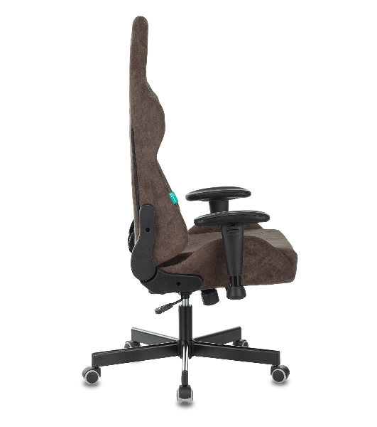 Кресло Бюрократ VIKING KNIGHT LT10 FABRIC коричневый, ткань, 120 кг, механизм качания