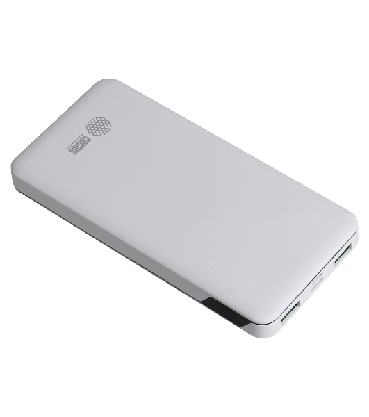 Портативный аккумулятор Cactus CS-PBFSKT-10000 10000mAh 2.1A 2xUSB белый