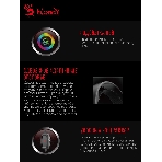 Гарнитура Bloody G535P чёрный/серебристый, проводная, подсветка, фото17